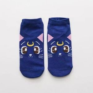 Sailormoon Cats Socks | Lunar Artermis Cotton Cosplay Sock